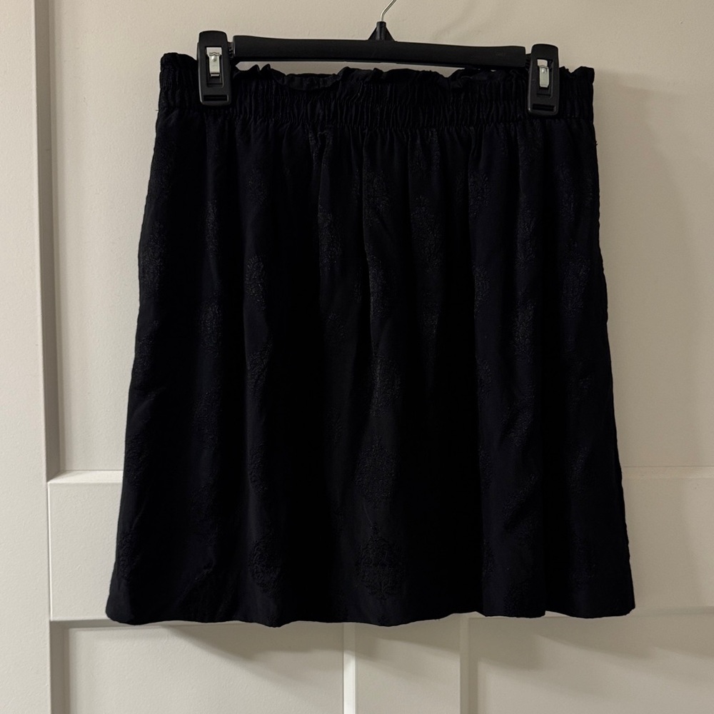 LOFT Black Mini Skirt